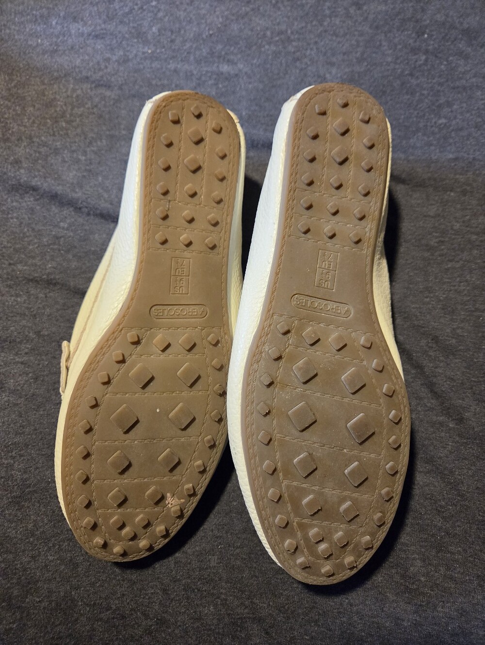 Womens Casual Slip-On Shoes in Beige and Brown - Comfortable Everyday Wear